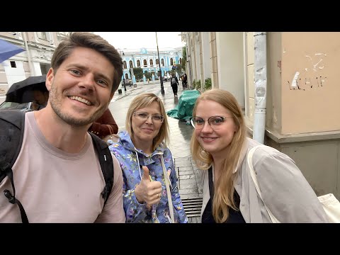 Видео: Гуляем с Мамой по Москве перед отъездом в Перу