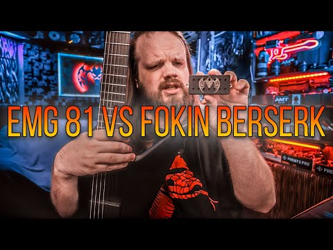 Видео: Fokin Berserk VS EMG 81, Какой звукосниматель круче?!