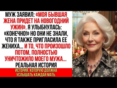 Видео: Муж сказал «Моя бывшая жена придет на новогодний ужин с нами!» Он и понятия не имел, что ждет дальше