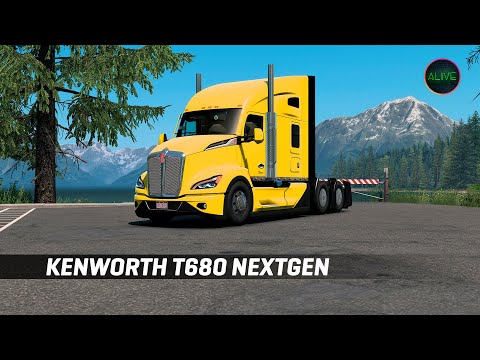 Видео: KENWORTH T680 NEXT GEN - ОБЗОР МОДА ДЛЯ #ATS 1.45