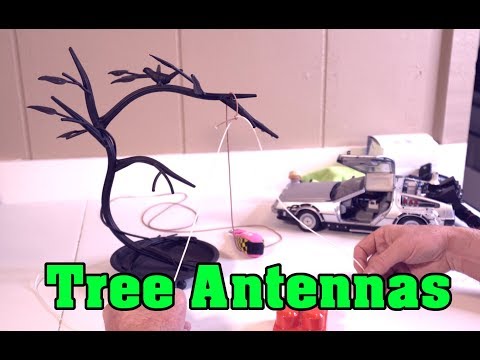 Видео: Провод антенны в Tree Advice ~ 100+ футов!!!