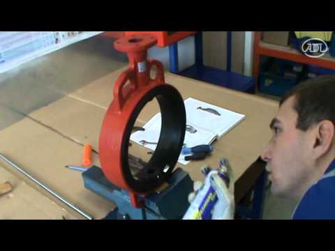 Видео: Замена седлового уплотнения дискового затвора