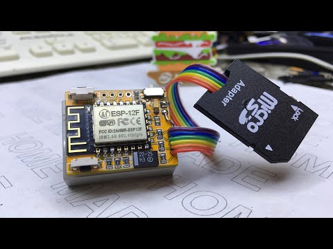 Видео: Как сделать WiFi MicroSD. Сетевой диск из флешки. JLCPCB.COM