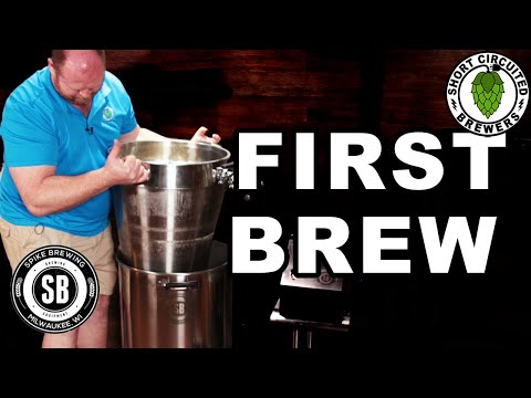 Видео: Spike Brewing Single Vessel - система заваривания пива, первый день заваривания