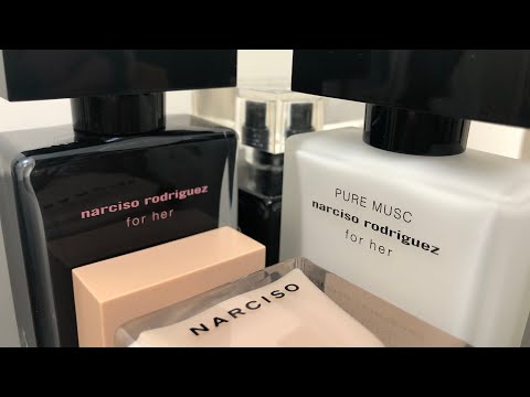 Видео: АРОМАТЫ NARCISO RODRIGUEZ🩵🩵🩵#видео#обзор#парфюмерия