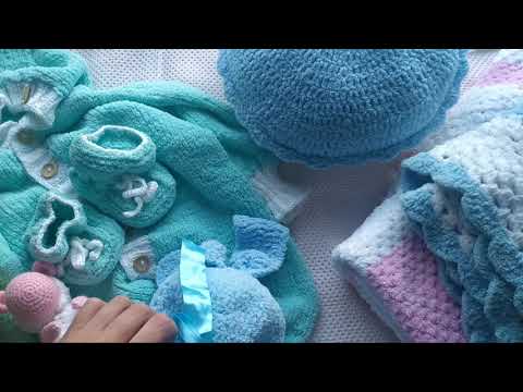 Видео: Пряжа Ализе Софти. Готовые работы.