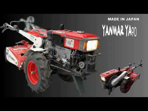 Видео: Мотокультиватор Yanmar YA90 Япония! 9л.с. ДИЗЕЛЬ 1989г.в.Или мы отстали Навсегда