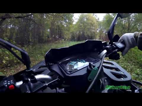 Видео: Квадроцикл Loncin Apakani 200. Поле, лес, карьер.