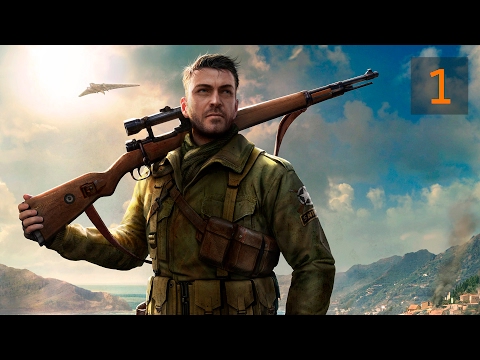 Видео: Прохождение Sniper Elite 4 — Часть 1: Остров Сан-Челлини [ПРИЗРАК·ТЕНЬ]