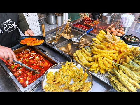 Видео: Слюнки текут! Топ-10 популярных уличных блюд в Корее: пельмени, токпокки, целая курица