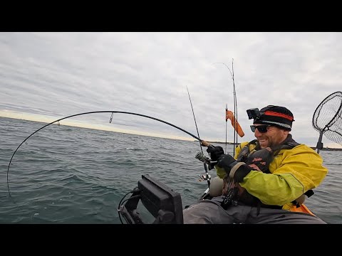 Видео: Чёрная рыба осенью — какое прекрасное время года для рыбалки! (Нью-Йорк, рыбалка с каяка)