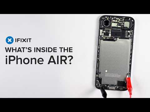 Видео: Самый тонкий iPhone от Apple… Можно ли его починить? Разборка iPhone Air