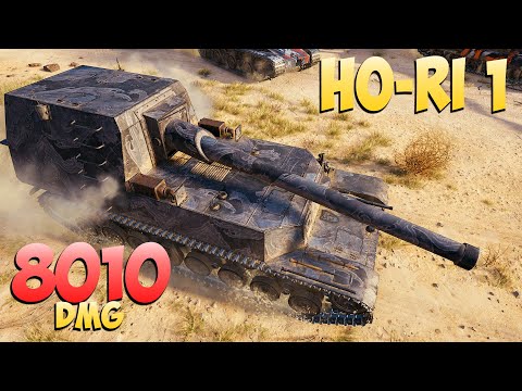 Видео: Ho-Ri 1 - 6 Kills 8K DMG - Прогрессивный! - Мир Танков