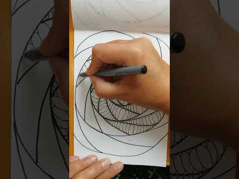 Видео: медитативное рисование.. рисуем вместе.. спираль.. ч1 #медитативноерисование #релакс