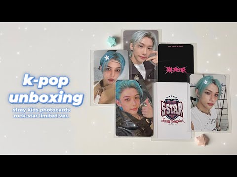 Видео: распаковка альбома и карт | долгожданная лимитка | unboxing stray kids album & photocards