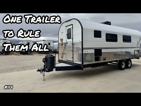 Видео: Большинство прицепов созданы для шоу-румов, но этот — для реальной жизни