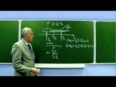 Видео: Центр тяжести. Самолет