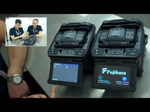 Видео: Сварочный аппарат Fujikura FSM-86S+. Технология Active Fusion, сравнение с Fujikura FSM-86S