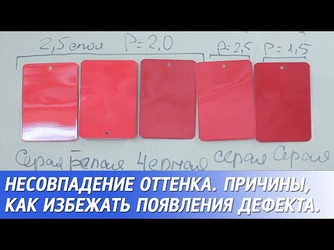 Видео: КАК ПОПАСТЬ В ЦВЕТ - эксперимент на несовпадение оттенка.