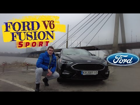 Видео: Ford Fusion 2.7 V6 Sport AWD 325 сил. Обзор, покатушки, замеры dragy