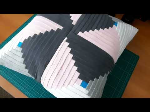 Видео: Подушки, одеяло, покрывало из старых трикотажных маек.