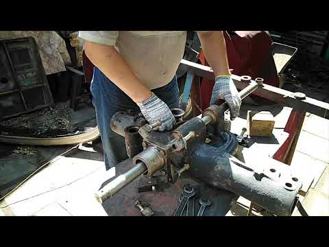 Видео: ремонт передней балки экскаватора Борекс