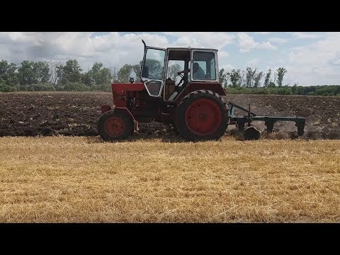 Видео: ЮМЗ-6 У ПАХОТИ ПОРВЕ МТЗ-80