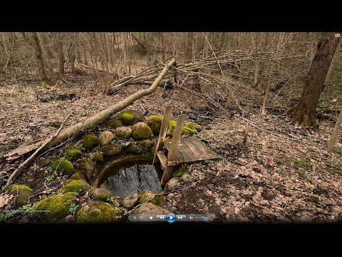 Видео: Путешествие в Опухлики по новой дороге. Нашли новый родник, речку и озеро.
