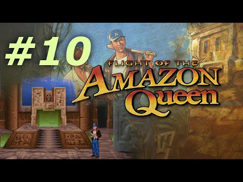 Видео: Flight of the Amazon Queen #10 | В плену мозаики