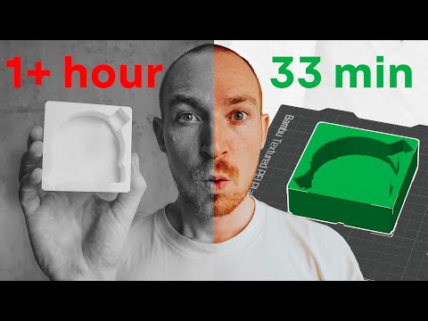 Видео: 3D-печать на 50% быстрее с этими советами! (Настройки слайсера)