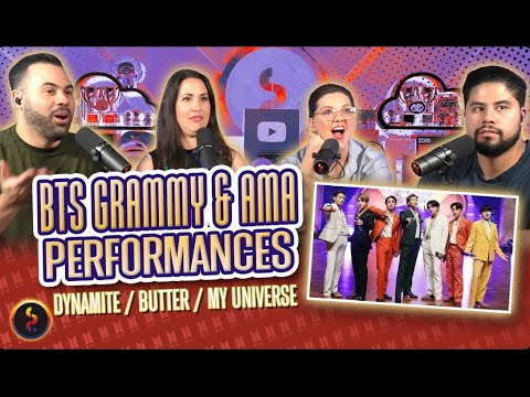 Видео: BTS «Dynamite, Butter, & My Universe Live» — BTS зажигают на церемониях награждения! | Реакция пар