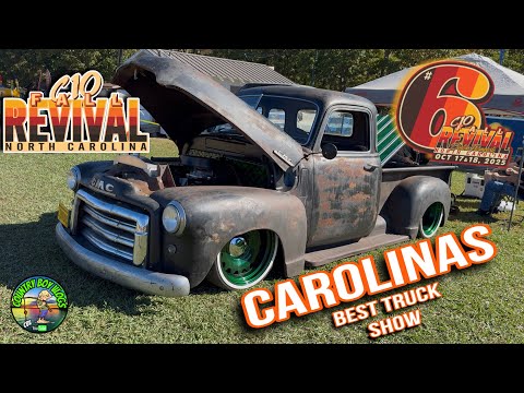 Видео: Осеннее возрождение C10 2025 года — ЛУЧШЕЕ шоу грузовиков в КАРОЛИНАХ, часть первая, в Дентон-Фар...