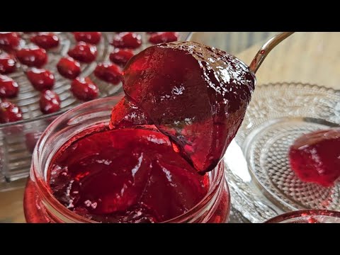 Видео: Желе из кизила/без загустителя/Этот рецепт не найдете в интернете