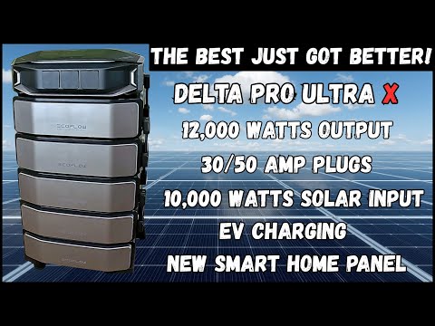 Видео: УДИВИТЕЛЬНАЯ МОЩНОСТЬ! Обзор электростанции Ecoflow Delta Pro Ultra X!
