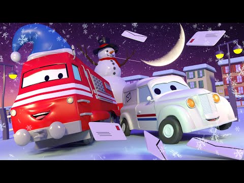 Видео: Влакът Трой - Пощаджийската кола Пешо доставя покани за партито по случай рождения ден