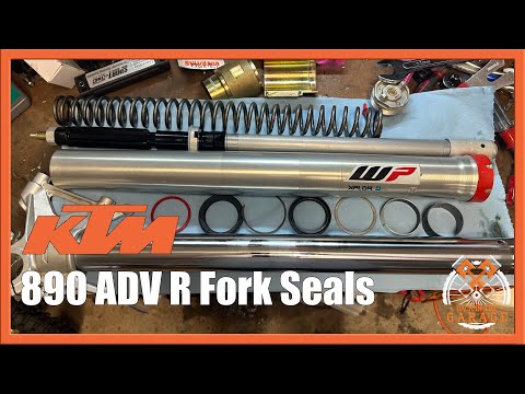 Видео: Ремонт вилки KTM 890 ADV R | Возвращаемся в гараж