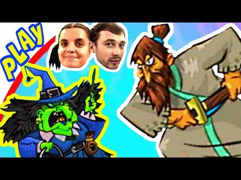 Видео: БолтушкА и ПРоХоДиМеЦ встретили Эпического СОПЕРНИКА! #335 - игра Tower Conquest