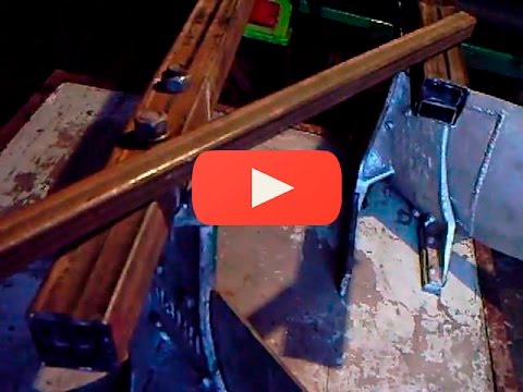 Видео: двух корпусный конный плуг для мини трактора 1 часть