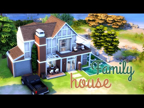 Видео: Большой семейный дом Симс 4🌲Large family home The Sims 4 | Строительство | NO CC