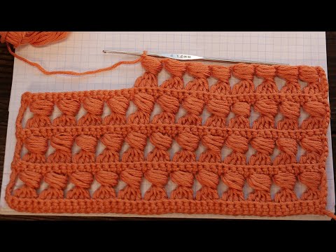 Видео: Узор с витыми столбиками крючком ✹ Crochet Twisted Pattern