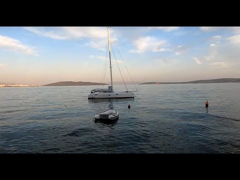 Видео: Каштела Хорватия июль прогулка по городу