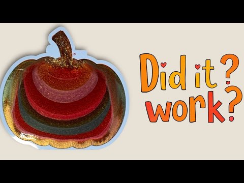 Видео: #348 Давайте поиграем с этой тыквой из эпоксидной смолы — получится?