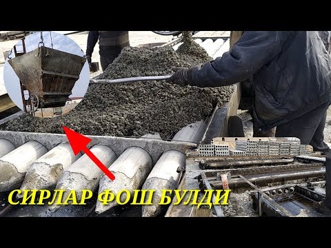 Видео: ПЛИТА БЕТОН КАНДАЙ ТАЙЙОРЛАНАДИ