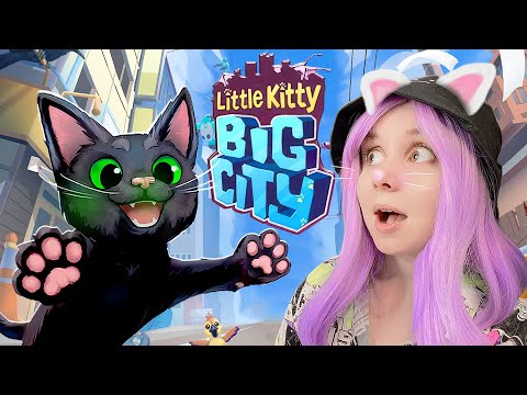 Видео: ПРОДОЛЖАЮ ПРИКЛЮЧЕНИЕ МАЛЕНЬКОГО КОТИКА! #2 Little Kitty Big City