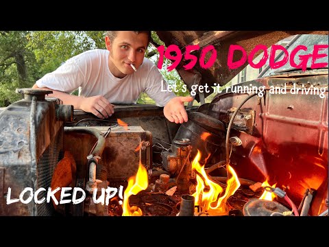 Видео: ДАВАЙТЕ СНОВА ЗАСТАВИМ ЭТОТ DODGE 1950 ГОДА РАБОТАТЬ И ЕЗДИТЬ!
