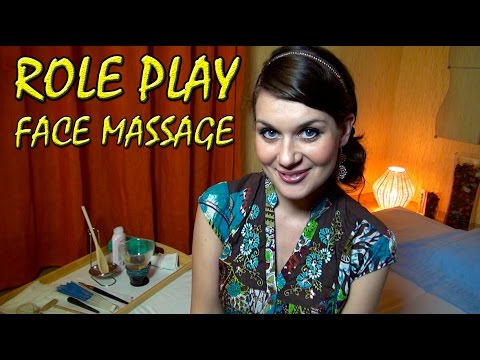 Видео: АСМР Массаж лица. ASMR Role Play Face Massage.