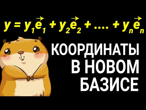 Видео: Координаты в новом базисе