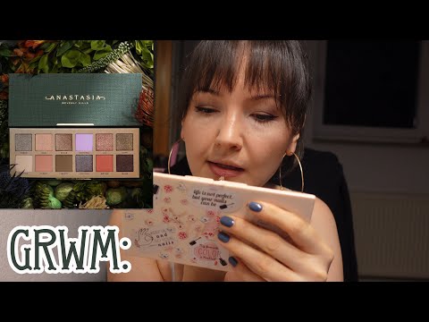 Видео: GRWM: понедельник день тяжёлый, собираюсь на работу. Лёгкий смоки с ABH Norvina. О новой палетке ABH