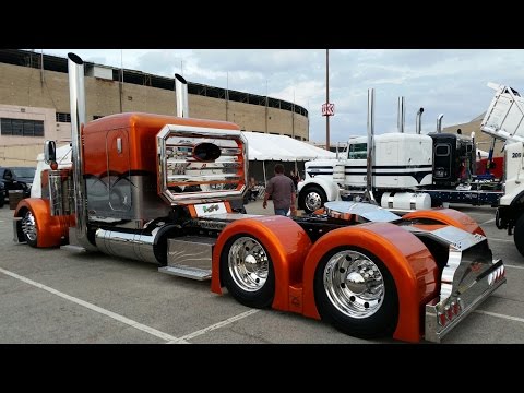 Видео: Выставка в Штате Кентукки. Все для фур, грузовиков. Часть 2. Mid America Truck Show.
