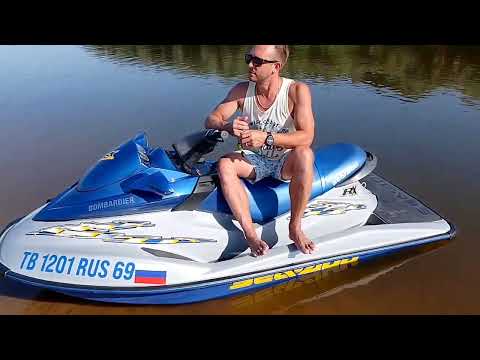 Видео: Обзор гидрацикла Bombardier Sea Doo RX